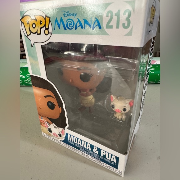 NWT Disney Moana & Pua Funko Pop #213 - Picture 4 of 8